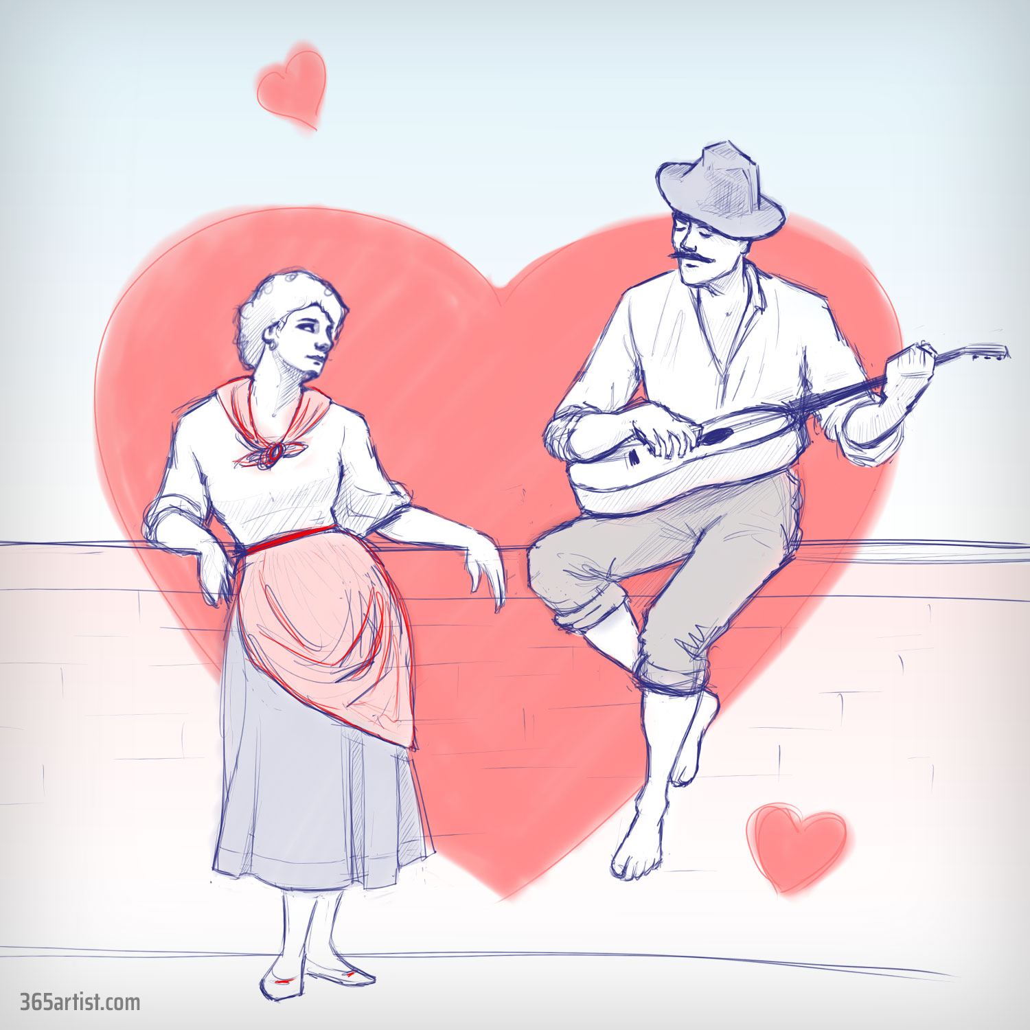 love couple art