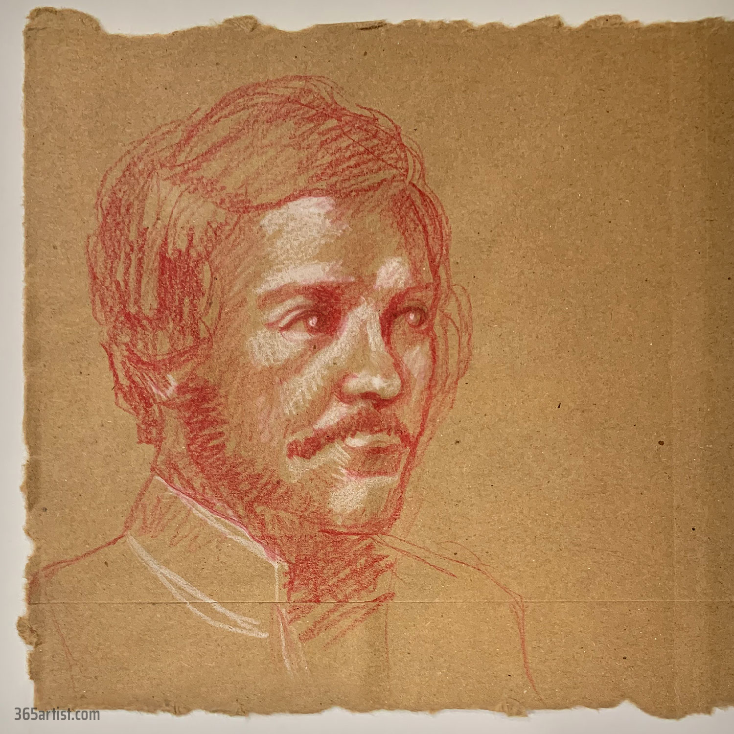 drawing of spanish man