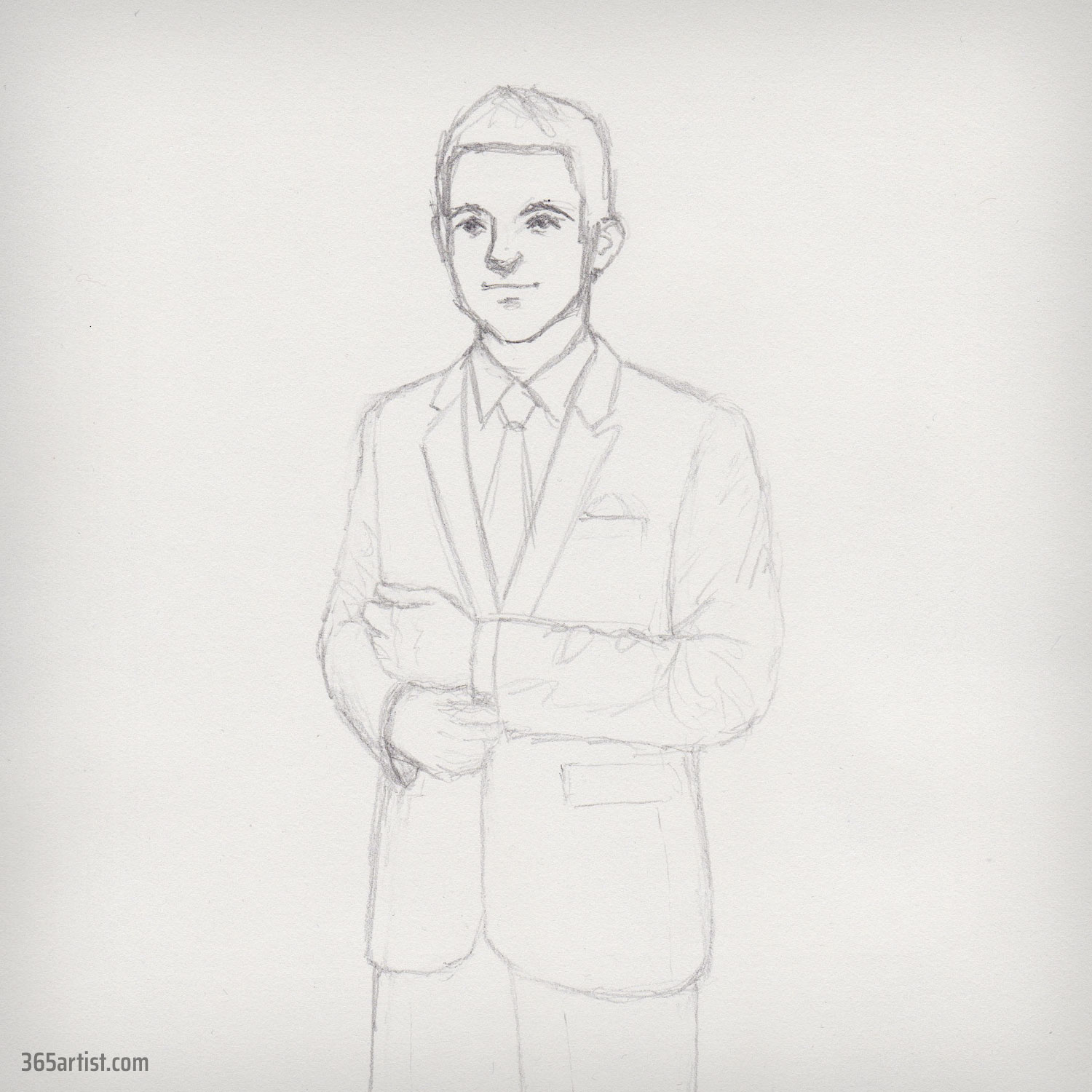 man in a suit