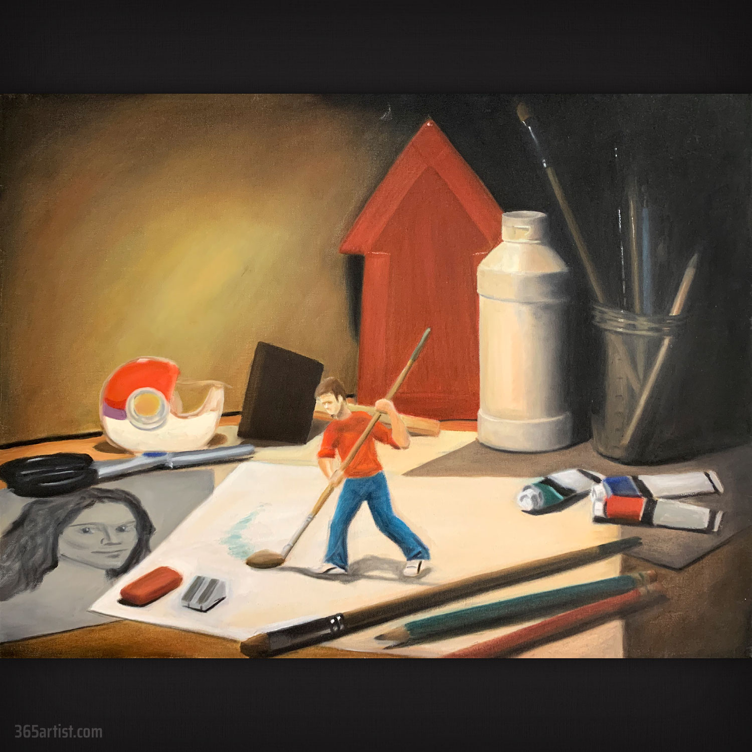surreal painting