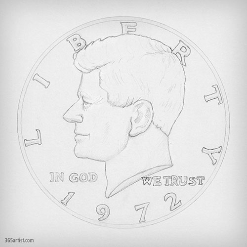 half dollar drawing